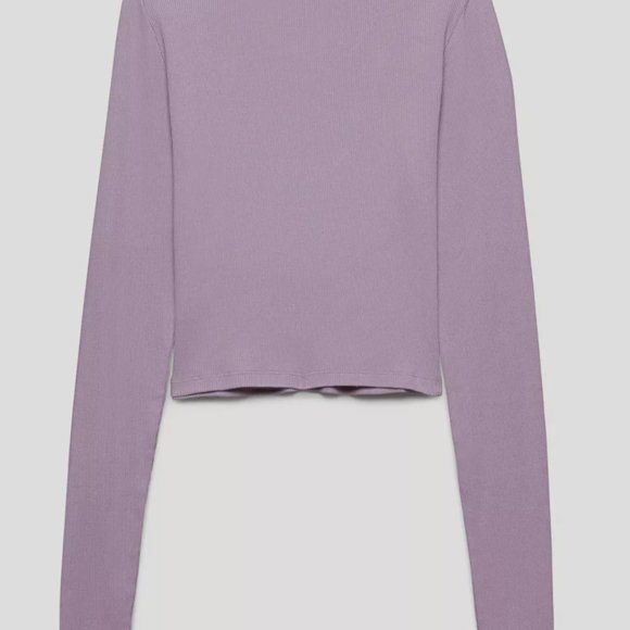 Tna Ribbed Cropped Longsleeve - Picture 5 of 6